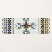 Native Tribal Muster Yogamatte (Vorderseite (Horizontal))