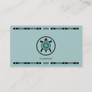 Native Turtle Business Card Visitenkarte