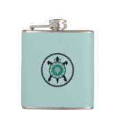 Native Turtle Flachmann (Vorderseite)