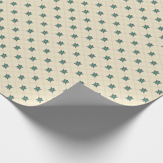 Native Turtle Geschenkpapier (Ecke)