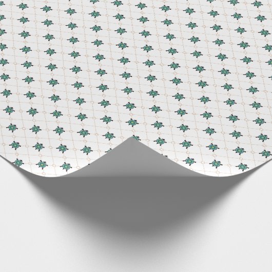 Native Turtle Geschenkpapier (Ecke)