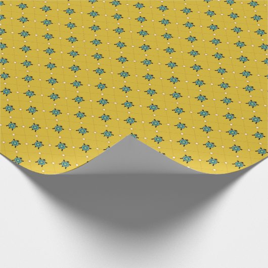 Native Turtle Geschenkpapier (Ecke)