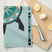 Native Turtle Geschirrtuch (Viertel Falte)