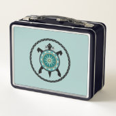 Native Turtle Metal Lunchbox (Rückseite)