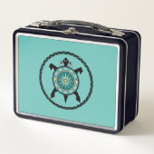 Native Turtle Metal Lunchbox (Vorderseite)