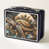 Native Turtle Metall Brotdose (Rückseite)