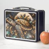 Native Turtle Metall Brotdose (Beispiel)
