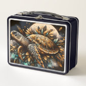 Native Turtle Metall Brotdose (Vorderseite)