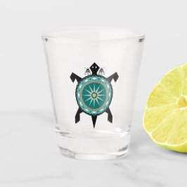 Native Turtle Schnapsglas