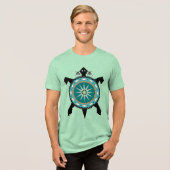 Native Turtle Tri-Blend Shirt (Vorderseite voll)