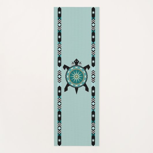 Native Turtle Yogamatte (Vorderseite)