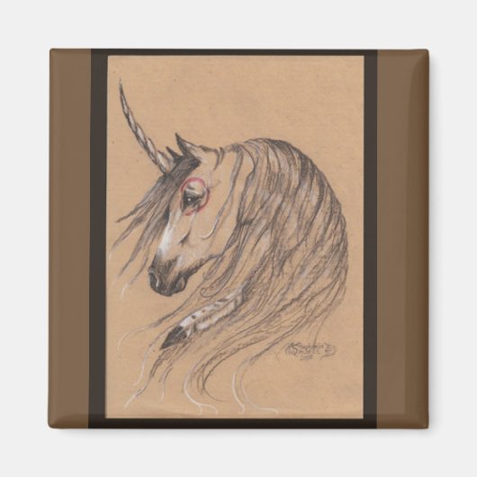 Native Unicorn Magnet (Vorne)