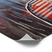 "Native" von Ryan Gardell Poster (Ecke)