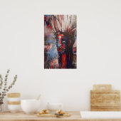 "Native" von Ryan Gardell Poster (Küche)