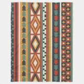 Native Warrior 60x80 Fleece Blanket (Vorderseite)