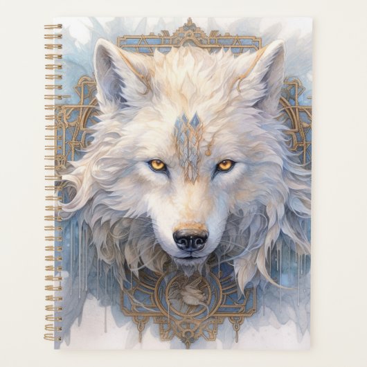 Native White Wolf Planer (Vorderseite)