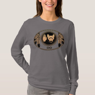 Native Wolf Shirt Metis Rebellion Frauen Shirts