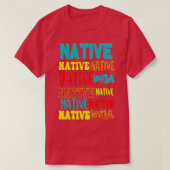 Native Word Art T-Shirt (Design vorne)