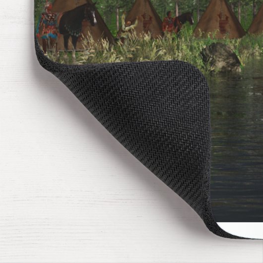 nativeamericans mousepad (Ecke)