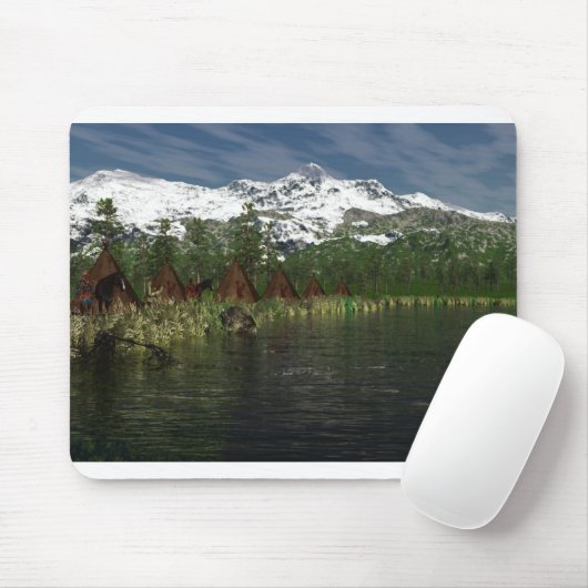 nativeamericans mousepad (Mit Mouse)