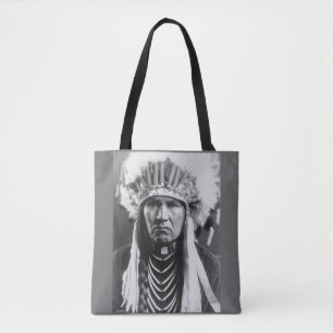 NATIVER AMERIKANISCHE UREINWOHNER TOTE BEUTEL TASCHE