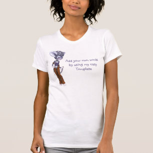 Nativer Schneeleopard-T - Shirt