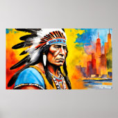 NATIVES ERBE MONATLICHE WARRIOREN 19B POSTER (Vorne)