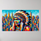 NATIVES ERBE MONATLICHE WARRIOREN 22 E POSTER (Vorne)