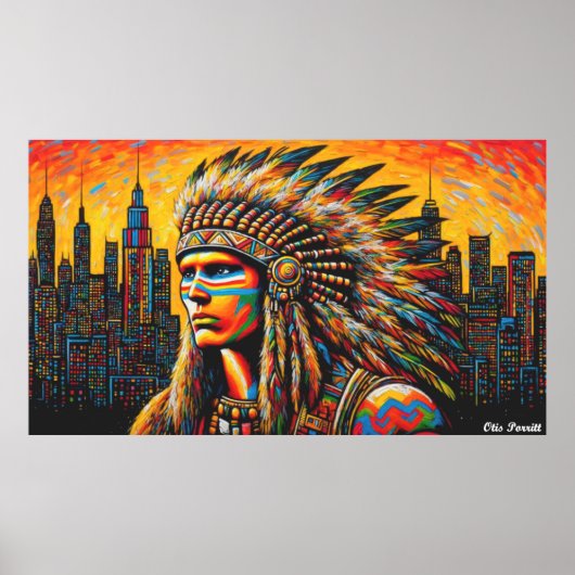 NATIVES ERBE MONATLICHE WARRIOREN 22B POSTER (Vorne)