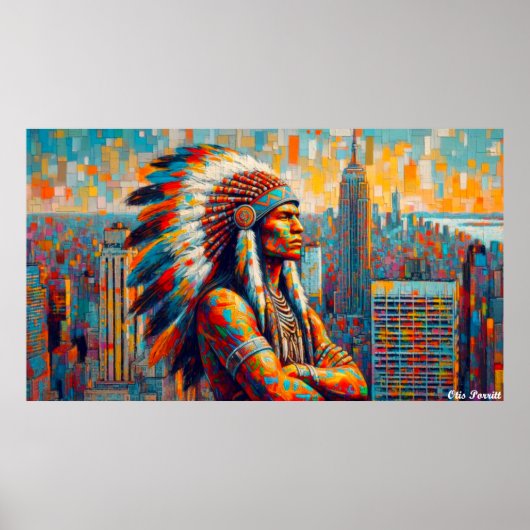 NATIVES ERBE MONATLICHE WARRIOREN 22C POSTER (Vorne)