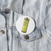 Natives Olivenöl in einer runden Blechflasche Button (Beispiel)