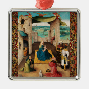 NATIVITÄT, ANNAHME VON MAGI durch BOSCH Weihnacht Ornament Aus Metall