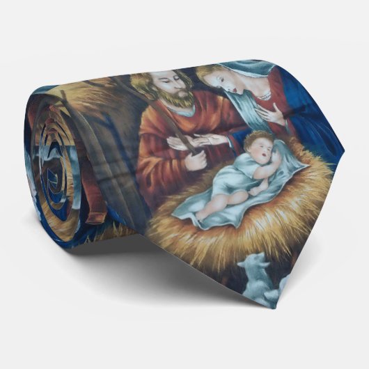 Nativität Krawatte (Gerollt)