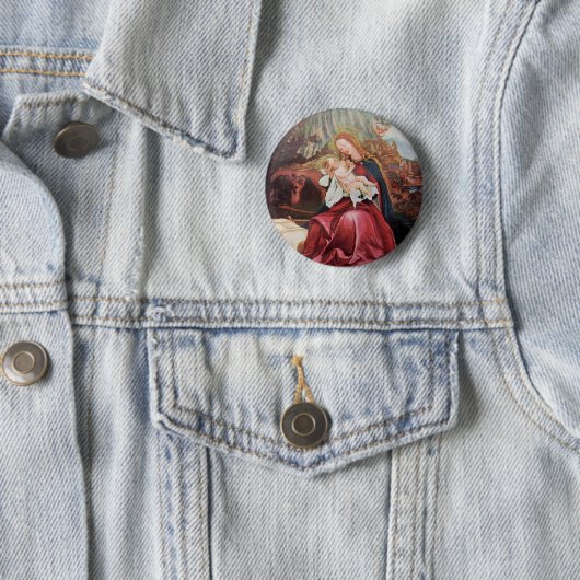 NATIVITÄT MIT ANGELN - MAGIC OF CHRISTMAS BUTTON (Beispiel)