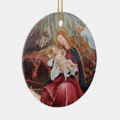 NATIVITÄT MIT ANGELN - MAGIC OF CHRISTMAS KERAMIK ORNAMENT (Rechts)