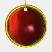 NATIVITÄT MIT ANGELN - MAGIC OF CHRISTMAS KERAMIK ORNAMENT (Hinten)