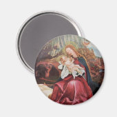 NATIVITÄT MIT ANGELN - MAGIC OF CHRISTMAS MAGNET (Vorderseite/Rückseite)