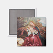 NATIVITÄT MIT ANGELN - MAGIC OF CHRISTMAS MAGNET (Vorderseite/Rückseite)