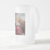 NATIVITÄT MIT ANGELN - MAGIC OF CHRISTMAS MATTGLAS BIERGLAS (VorderseiteRechts)