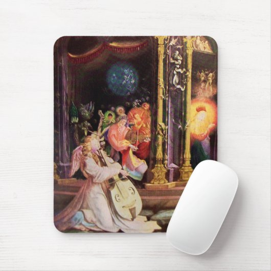 NATIVITÄT MIT ANGELN - MAGIC OF CHRISTMAS MOUSEPAD (Mit Mouse)