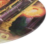 NATIVITÄT MIT ANGELN - MAGIC OF CHRISTMAS SCHNEIDEBRETT (Ecke)