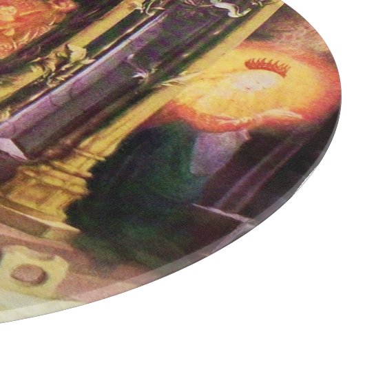 NATIVITÄT MIT ANGELN - MAGIC OF CHRISTMAS SCHNEIDEBRETT (Ecke)