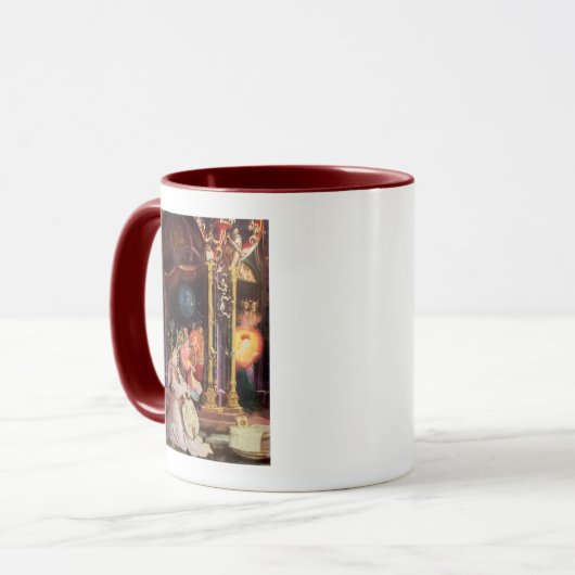 NATIVITÄT MIT ANGELN - MAGIC OF CHRISTMAS TASSE (Vorderseite Links)
