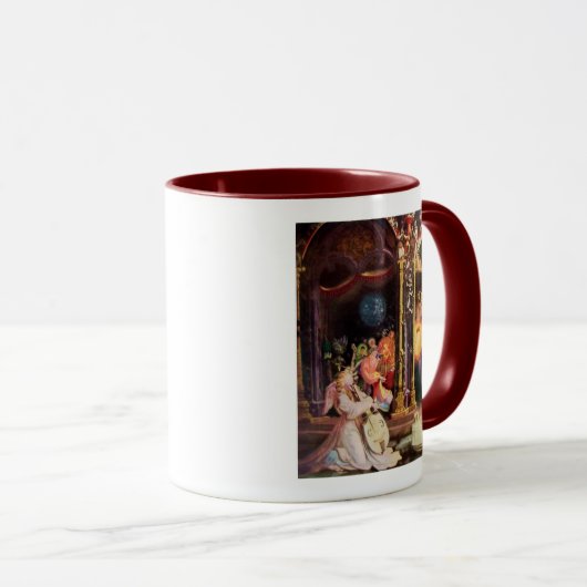 NATIVITÄT MIT ANGELN - MAGIC OF CHRISTMAS TASSE (VorderseiteRechts)