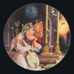 NATIVITÄT MIT MUSIKANGELN - MAGIC OF CHRISTMAS RUNDER AUFKLEBER<br><div class="desc">Farbenfrohe und magische Weihnachtsatmosphäre des deutschen Malers Matthias Grunewald ,  Details aus dem Zweiten Staat des Isenheimer Altarchts ,  ausdrucksstarker und intensiver Stil der mittelalterlichen mitteleuropäischen Kunst bis ins 16. Jahrhundert.Öl auf Holz.</div>