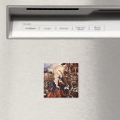 NATIVITÄT MIT WEISSEN LÄCHEN - MAGIC OF CHRISTMAS MAGNET (In Situ (Geschirrspüler))