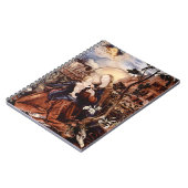 NATIVITÄT MIT WEISSEN LÄCHEN - MAGIC OF CHRISTMAS NOTIZBLOCK (Linke Seite)