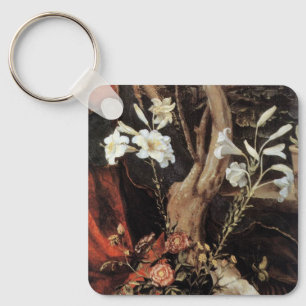 NATIVITÄT MIT WEISSEN LÄCHEN - MAGIC OF CHRISTMAS SCHLÜSSELANHÄNGER