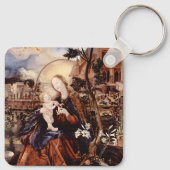 NATIVITÄT MIT WEISSEN LÄCHEN - MAGIC OF CHRISTMAS SCHLÜSSELANHÄNGER (Rückseite)