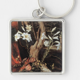 NATIVITÄT MIT WEISSEN LÄCHEN - MAGIC OF CHRISTMAS SCHLÜSSELANHÄNGER